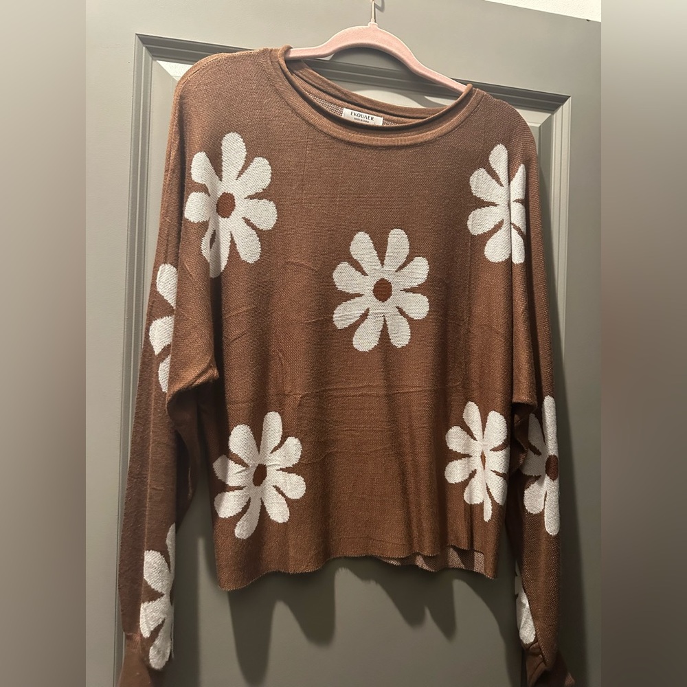 Long Sleeve Flower Shirt